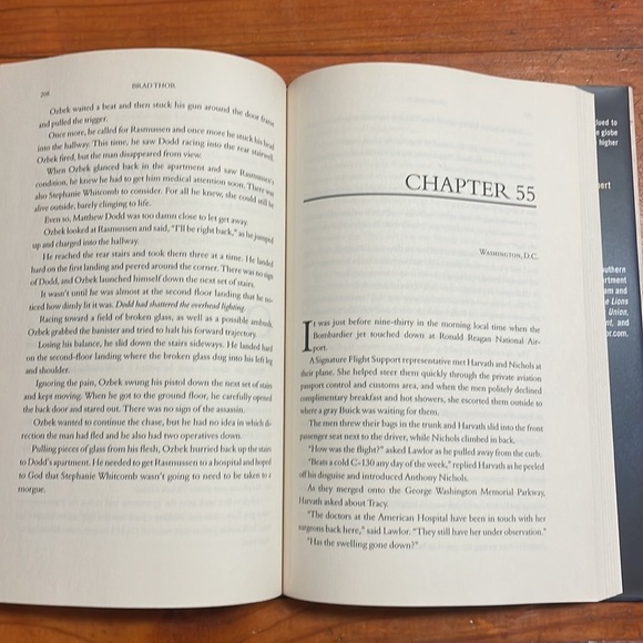 NWT 1st Edition Brad Thor The Last Patriot A Thriller NYT Bestseller - Picture 12 of 13